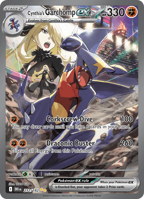 Cynthia's Garchomp Ex #232