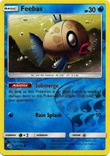 Feebas Reverse Holo #28