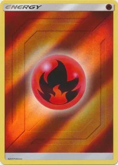 Fire Energy Reverse Holo