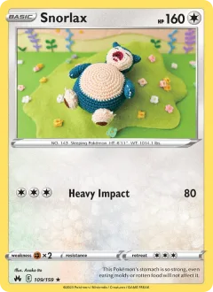 Snorlax Reverse Holo