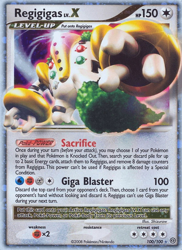 Regigigas Lv X #100