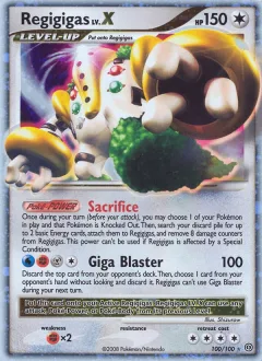 Regigigas Lv X