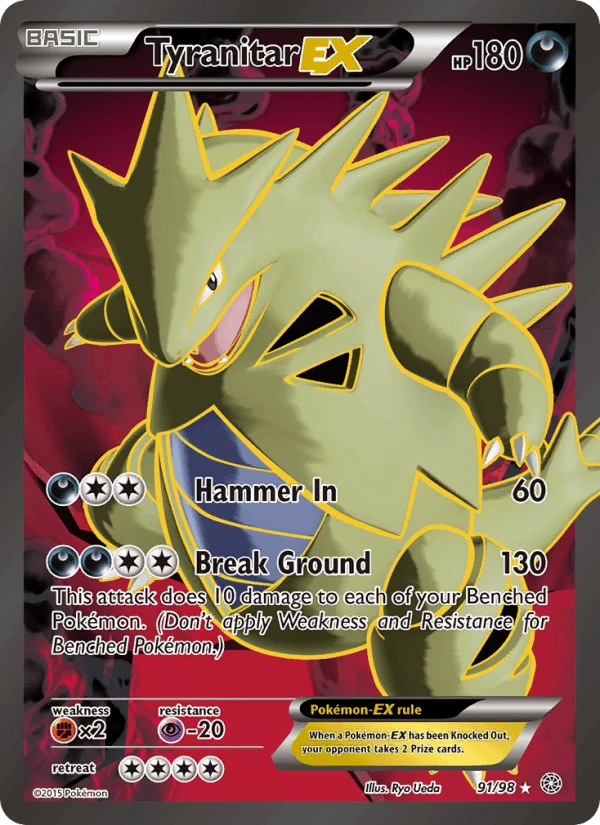 Tyranitar Ex #91