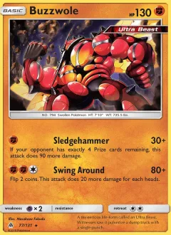 Buzzwole Reverse Holo