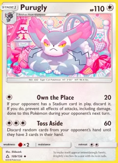 Purugly Reverse Holo
