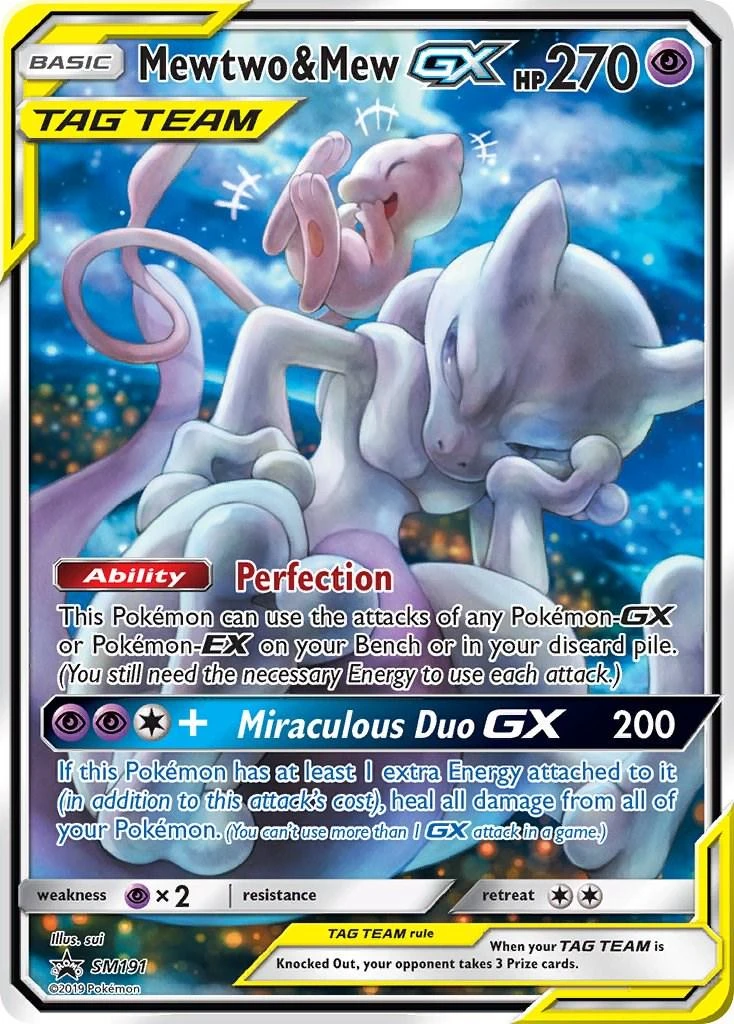 Mewtwo & Mew Gx Sm191