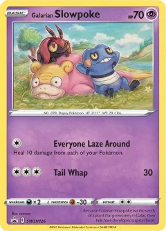 Galarian Slowpoke Swsh126