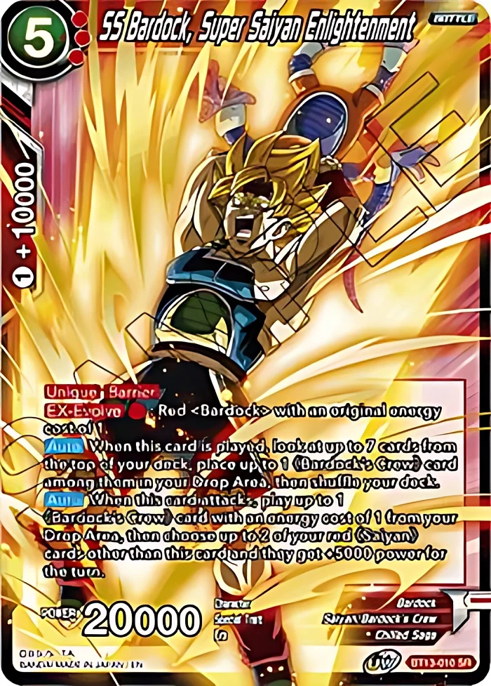 SS Bardock, Super Saiyan Enlightenment #BT13-010