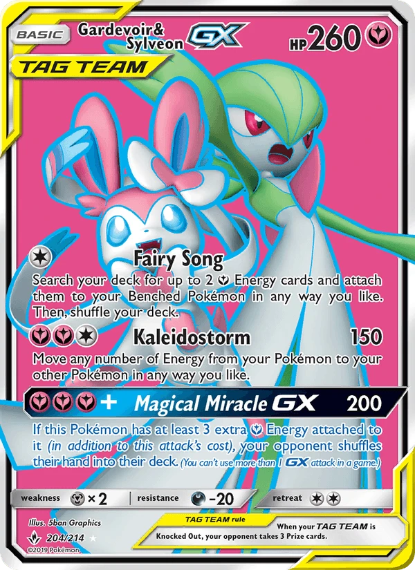 Gardevoir & Sylveon Gx #204