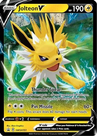 Jolteon V #SWSH151