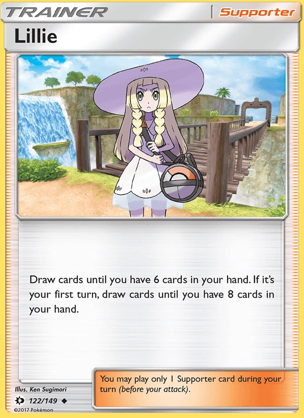Lillie Reverse Holo #122