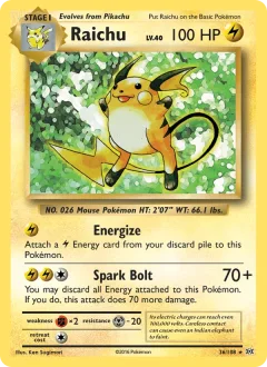 Raichu Holo