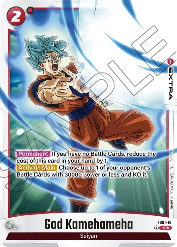 God Kamehameha [Bonus Pack Alternate Art] #FS01-16