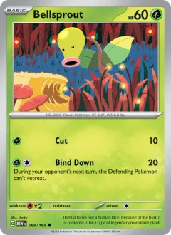 Bellsprout Reverse Holo