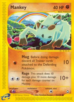 Mankey Reverse Holo