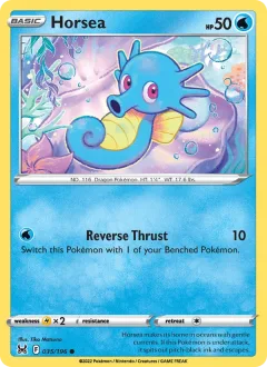 Horsea Reverse Holo
