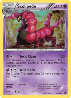 Scolipede Reverse Holo