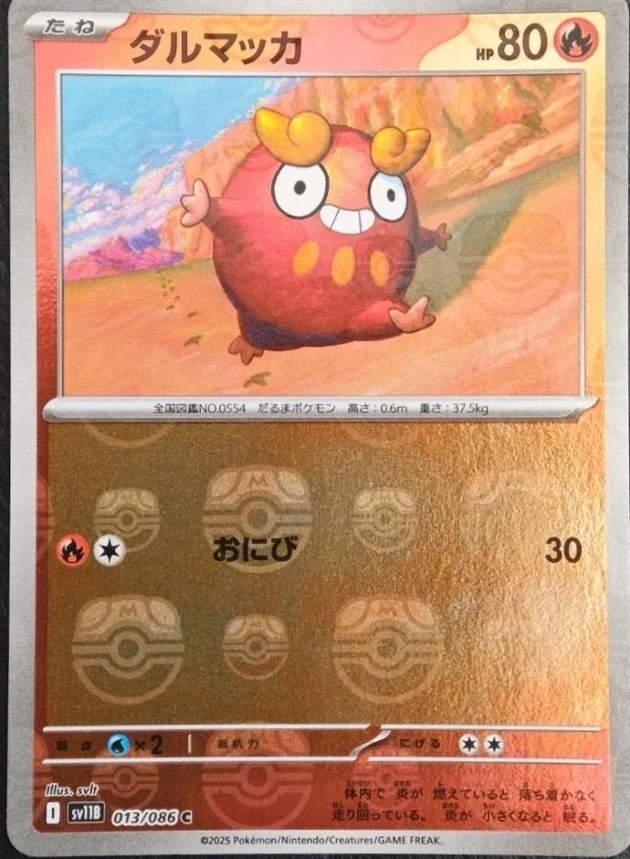 Darumaka Master Ball #13