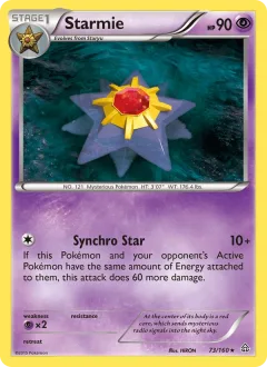 Starmie Reverse Holo