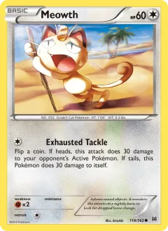 Meowth Reverse Holo