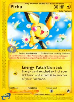 Pichu Reverse Holo