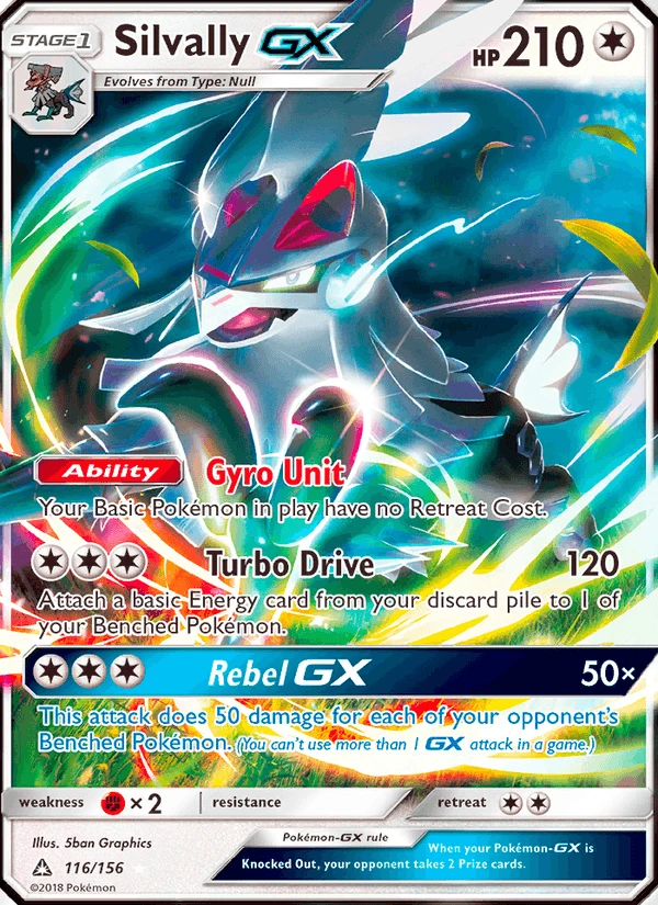 Silvally Gx #116