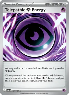Telepathic Psychic Energy Reverse Holo