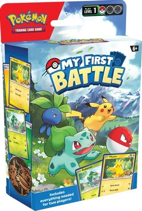 My First Battle Pikachu & Bulbasaur