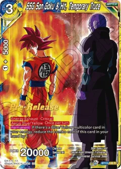 SSG Son Goku & Hit, Temporary Truce [Pre-Release]