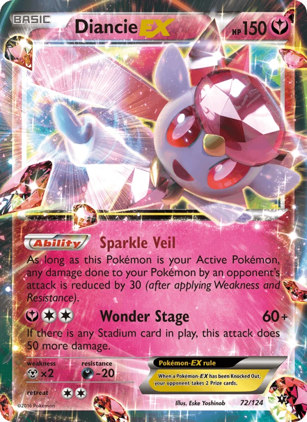 Diancie Ex #72