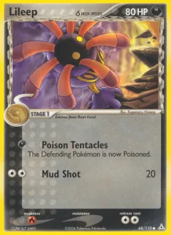 Lileep Reverse Holo