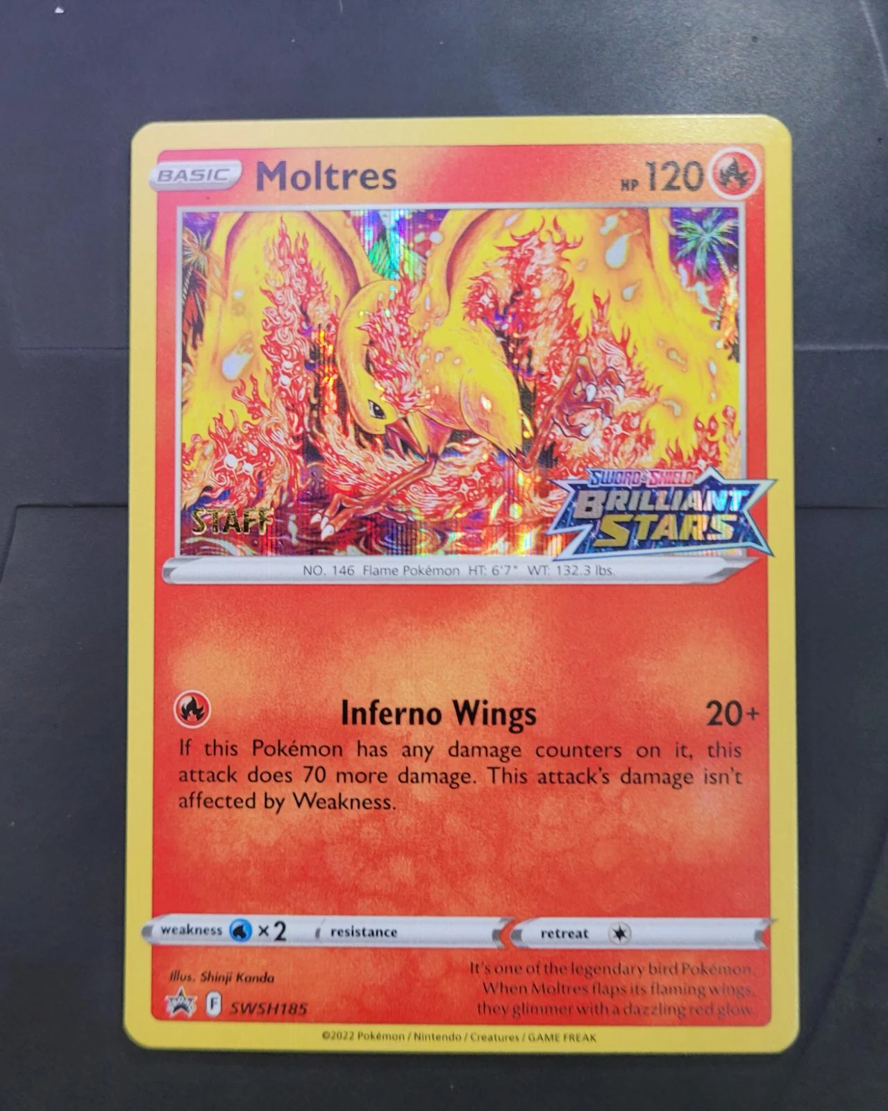 Moltres Staff #SWSH185