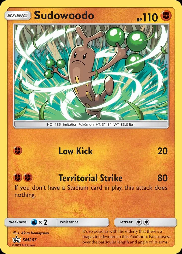 Sudowoodo Sm207