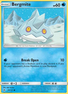 Bergmite Reverse Holo