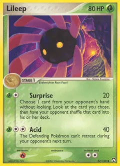 Lileep Reverse Holo