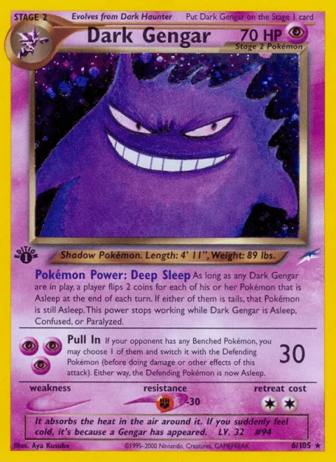 Dark Gengar 1st Edition