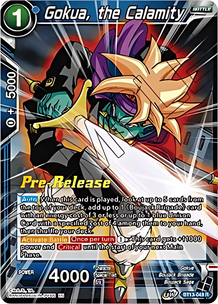 Gokua, the Calamity [Pre-Release] #BT13-049