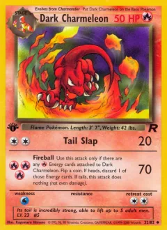 Dark Charmeleon 1st Edition
