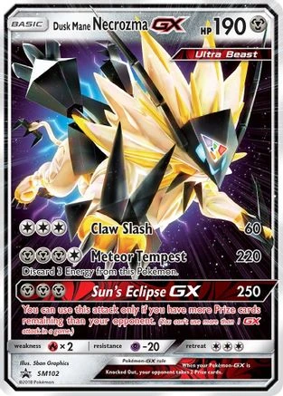 Dusk Mane Necrozma GX #SM102