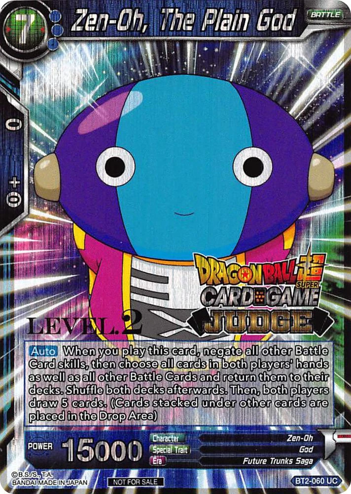 Zen-Oh, The Plain God [Level 2] #BT2-060