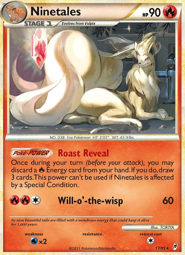 Ninetales Holo #17