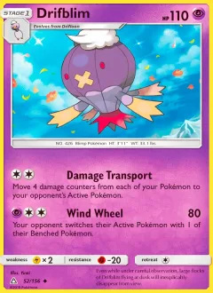 Drifblim Reverse Holo