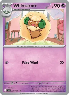 Whimsicott Reverse Holo