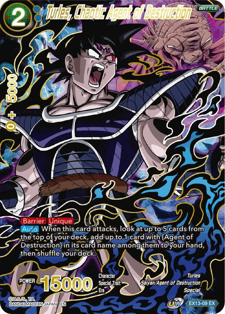 Turles, Chaotic Agent of Destruction #EX13-09