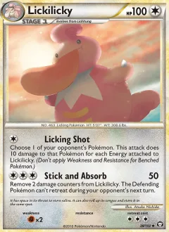 Lickilicky Reverse Holo