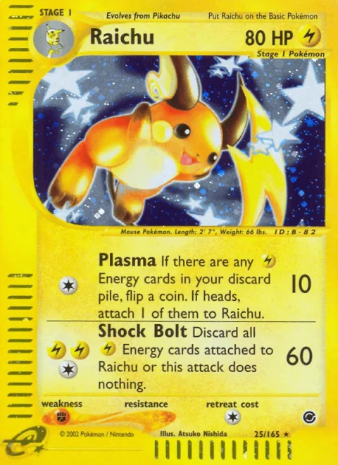 Raichu Reverse Holo