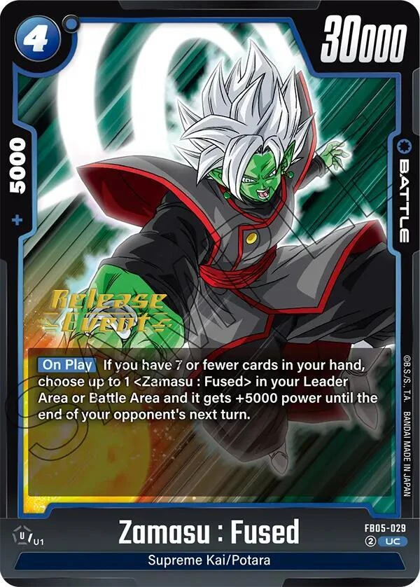 Zamasu : Fused [Release Event] #FB05-029