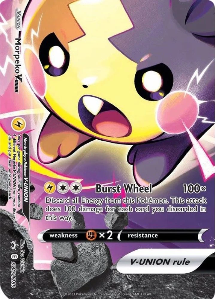 Morpeko V-Union #SWSH289