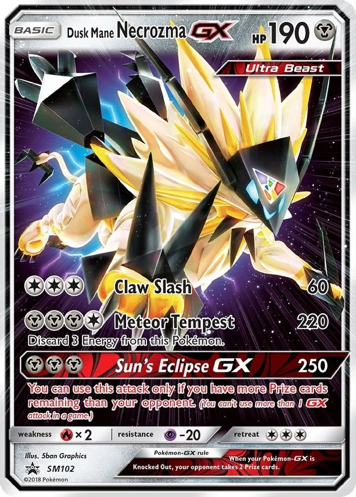Dusk Mane Necrozma GX #SM102