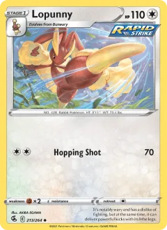 Lopunny Reverse Holo